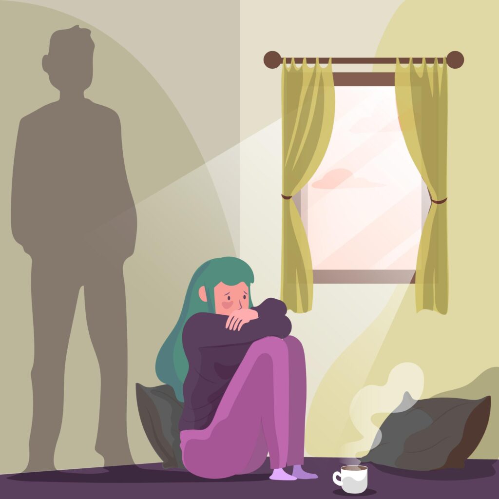 Ilustrasi Kekerasan Dalam Rumah Tangga (Freepik).